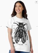 Cicada 2025 - Linocut Classic T-Shirt